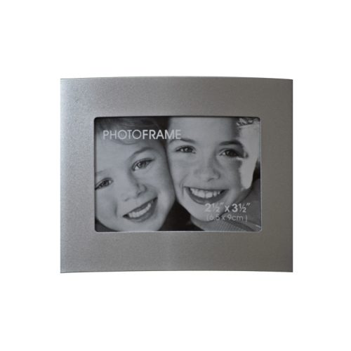 Fotoplus domború fém képkeret 6,5x9cm fekvő ezüst
