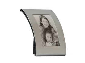 Fotoplus domború fém képkeret 6,5x9cm álló ezüst