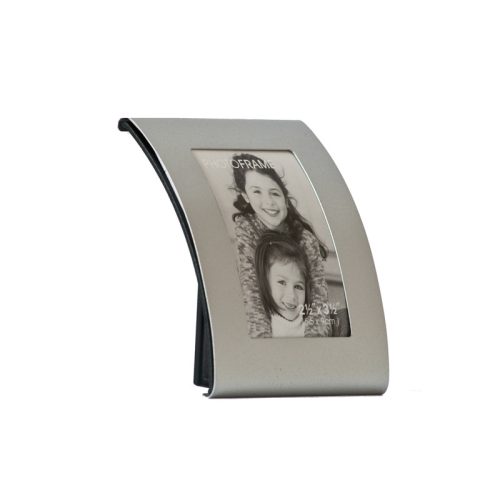 Fotoplus domború fém képkeret 6,5x9cm álló ezüst