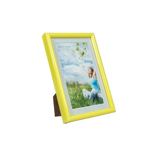 Fotoplus műanyag képkeret 10x15 sárga