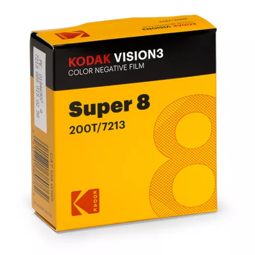 Kodak Vision3 Color Negative Film SUPER8 200T 15m / 7213 mozifilm - CAT 7510878