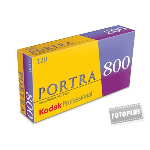 Kodak Portra 800 120 5-ös csomag színes negatív film