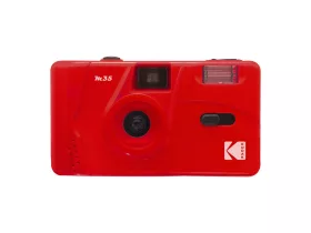 Kodak M35 analog camera, Flame Scarlet