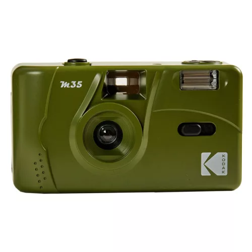 Kodak M35 analog camera, Olive Green