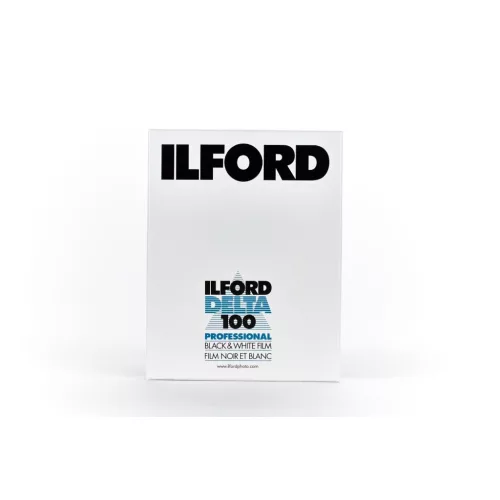 Ilford Delta 100 fekete-fehér síkfilm (4x5 inch) 10,2 x 12,7 cm / 25 lap