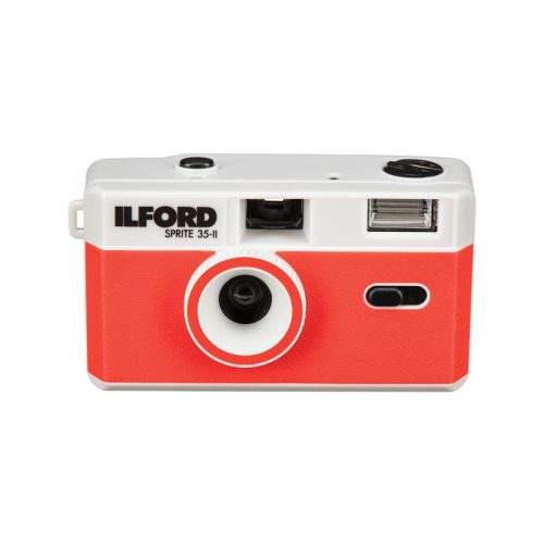 Ilford Re-Usable Camera Sprite 35-II silver & red