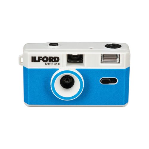 Ilford Re-Usable Camera Sprite 35-II silver & blue