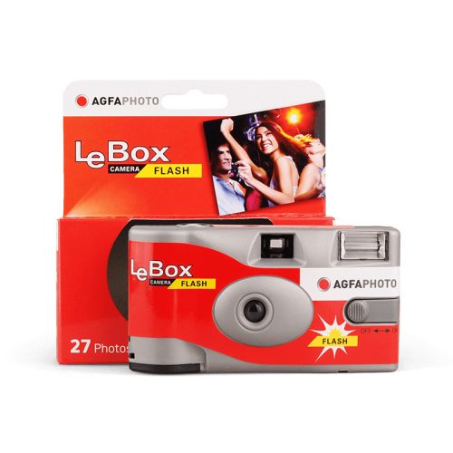 Agfa LeBox Flash vakus egyszer használatos fényképezőgép
