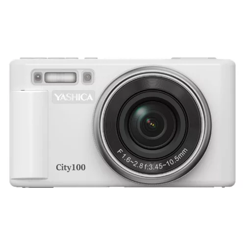 Yashica City 100 Compact Camera (white)
