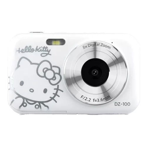 Yashica X Hello Kitty DZ-100 kompakt fényképezőgép (fehér)