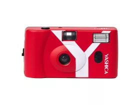 Yashica MF-1 Snapshot Art analóg fényképezőgép (Piros)