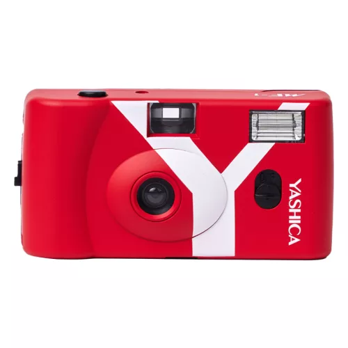 Yashica MF-1 Snapshot Art analóg fényképezőgép (Piros)
