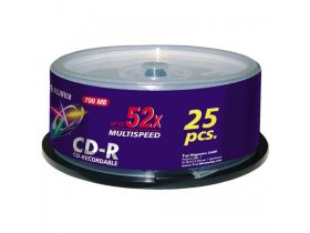 Fuji CD-R 700MB 52X hengeres, 25db
