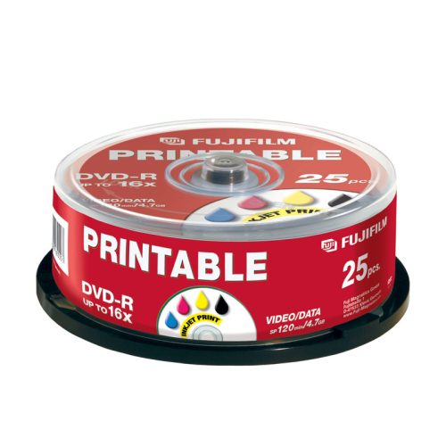 Fuji DVD-R 4.7GB 16X Inkjet, 25db