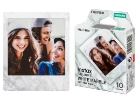 Fujifilm Instax Square Film (10/lapos) White Marble