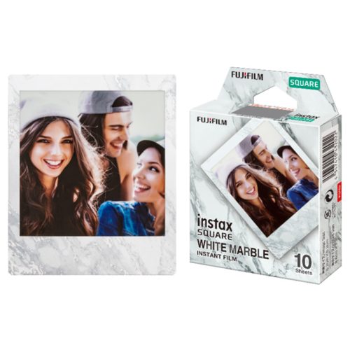 Fujifilm Instax Square Film (10/lapos) White Marble