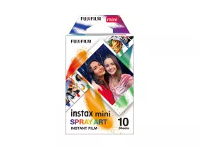 Fujifilm Instax Mini film Spray Art