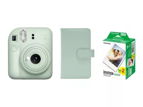 Fujifilm Instax Mini 12 Mint Green csomag