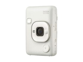   Fujifilm Instax Mini Liplay Hibrid Instant Camera, Misty White