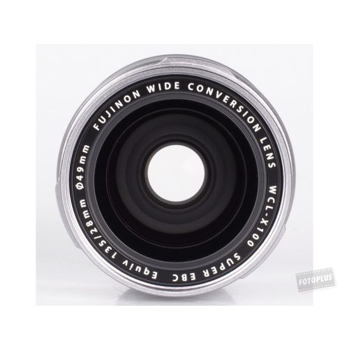 Fujifilm WCL-X100 II nagylátószögű előtétlencse X100F-hez (ezüst)