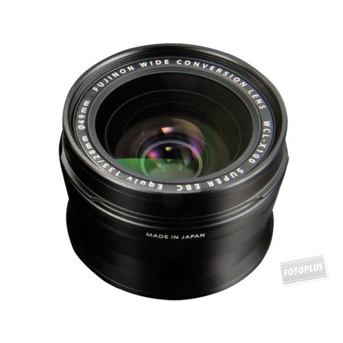 Fujifilm WCL-X100 II nagylátószögű előtétlencse X100F-hez (fekete)