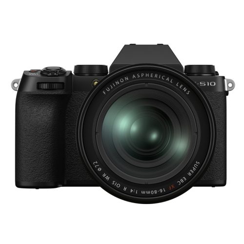 Fujifilm X-S10 fekete váz + Fujinon 16-80mm fekete objektív