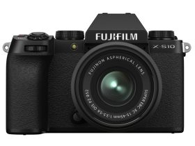   Fujifilm X-S10 fekete váz + Fujinon 15-45mm fekete objektív