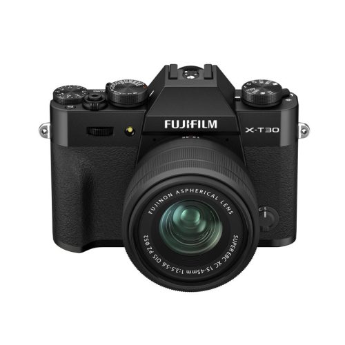 Fujifilm X-T30 II fekete + Fujinon XC15-45mm f/3.5-5.6 OIS PZ objektív