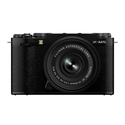 Fujifilm X-M5 + XC 15-45mm f/3.5-5.6 kit, Black
