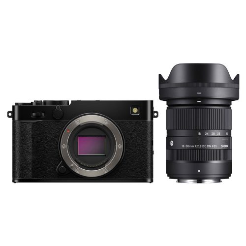 Fujifilm X-E5 + Sigma 18-50mm f/2.8 DC DN (C), Black kit