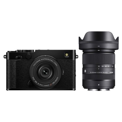Fujifilm X-E5 + XF 23mm f/2.8 + Sigma 18-50mm f/2.8 DC DN (C) Black kit