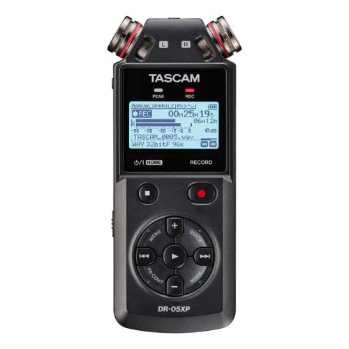 Tascam DR-05XP, 2-Channel 32-Bit Float Portable Audio Recorder