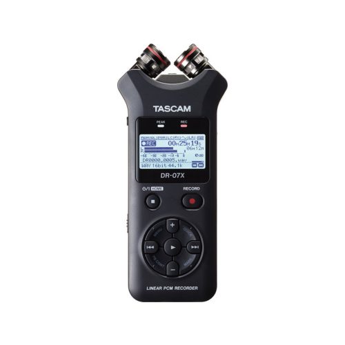 Tascam DR-07X hordozható 2 csatornás sztereó rögzítő