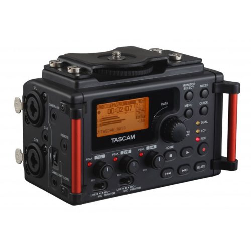 Tascam DR-60DMK2 hordozható 4 csatornás DSLR-rögzítő