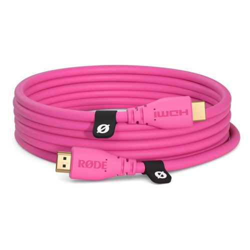 Rode prémium HDMI kábel 3m (rózsaszín)