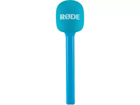   Rode Interview GO Handheld Mic Adapter for Wireless Clip-On Transmitter, blue