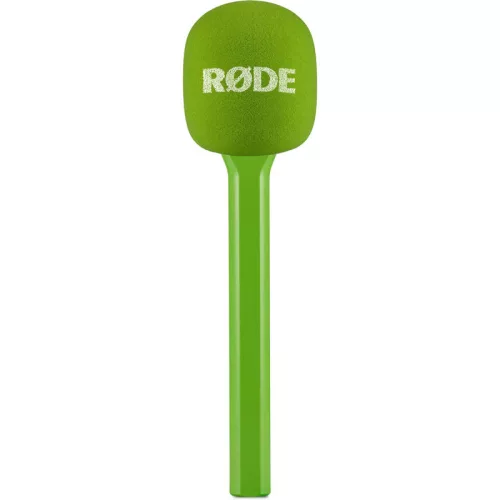 Rode Interview GO Handheld Mic Adapter for Wireless Clip-On Transmitter, green