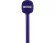 Rode Interview GO Handheld Mic Adapter for Wireless Clip-On Transmitter, purple