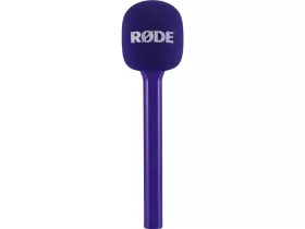   Rode Interview GO Handheld Mic Adapter for Wireless Clip-On Transmitter, purple