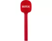 Rode Interview GO Handheld Mic Adapter for Wireless Clip-On Transmitter, red