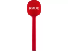   Rode Interview GO Handheld Mic Adapter for Wireless Clip-On Transmitter, red