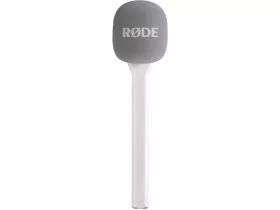   Rode Interview GO Handheld Mic Adapter for Wireless Clip-On Transmitter, white