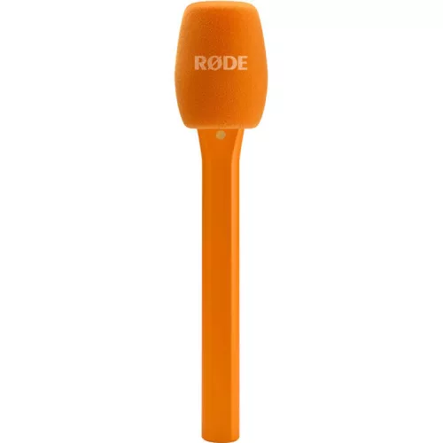 Rode Interview Micro Handheld Mic Adapter for Wireless Clip-On Transmitter (Orange)