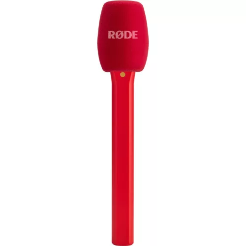 Rode Interview Micro Handheld Mic Adapter for Wireless Clip-On Transmitter (Red)