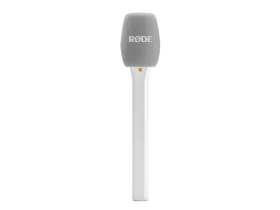   Rode Interview Micro Handheld Mic Adapter for Wireless Clip-On Transmitter (White)