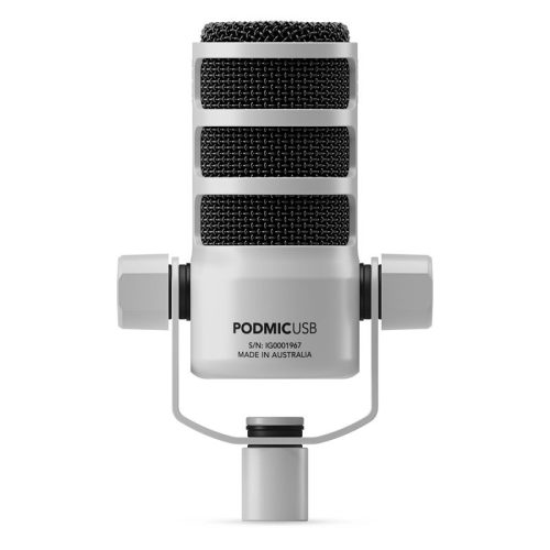 Rode Podmic USB dinamikus broadcast és podcast mikrofon (XLR / USB), fehér