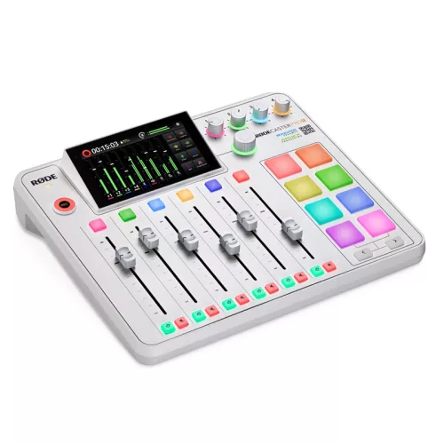 Rodecaster Pro II Audio Production Studio, white