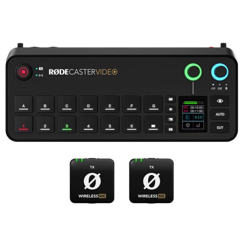 Rode Rodecaster videó és audió keverő + ajándék 2db Wireless ME adó egység