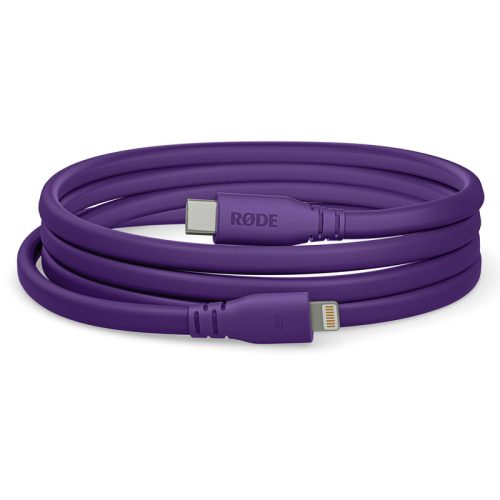 Rode SC19-PU USB-C - Lightning átalakító kábel, 1.5m (lila)