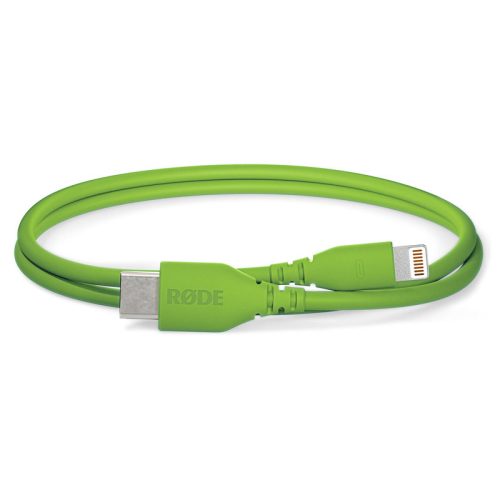 Rode SC21-G USB-C - Lightning átalakító kábel, 30 cm (zöld)